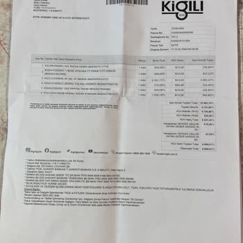 Kiğılı Giyim Ürün Kalitesi İyi Değil.