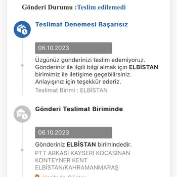 MNG Kargo Firması Kargomu Getirmiyor