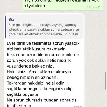 Beşik Sarayı Bursa Mağdur Edilme Ve Ürün Gecikmesi