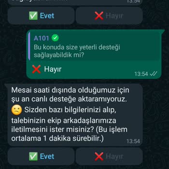 A101 Siparişlerim Kargolanmıyor Ve İptal Edilmiyor