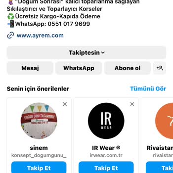 Sipariş Teslimi Ayrem Korse Ürün