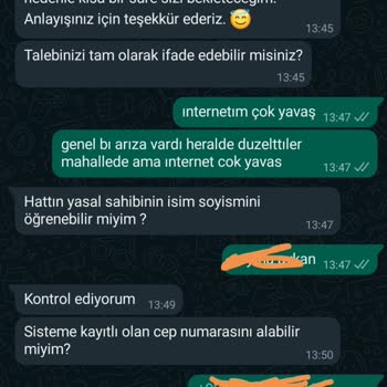 Millenicom WhatsApp Müşteri Hizmetleri
