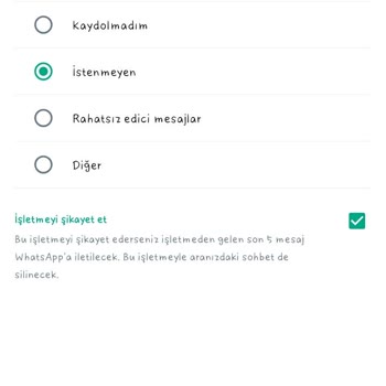 WhatsApp'ta Bilinmeyen Numaradan Merhaba Mesajı