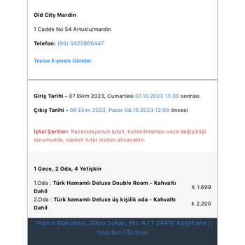 Otelz Otel Odamızı Başkasına Vermişler