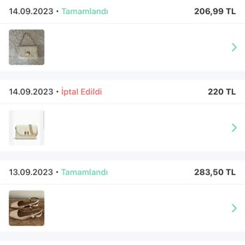Dolap Ödemesi Yapılan Ürünün Alınan Ürünler Kategorisinde Gözükmemesi