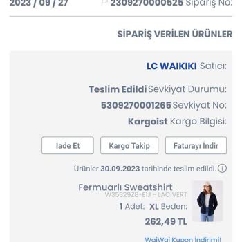 Kargoist Siparişim Almadım ve Teslim Edildi Yazıyor