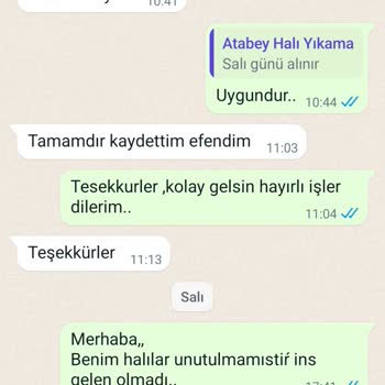 Konya Atabey Halı Yıkama Halılarımı 5 Gündür Almadılar!