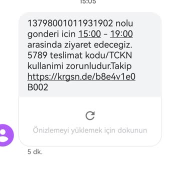 Kargomsende Firması Kargomu Bana Ulaştırmadan İşlem Yapıyor