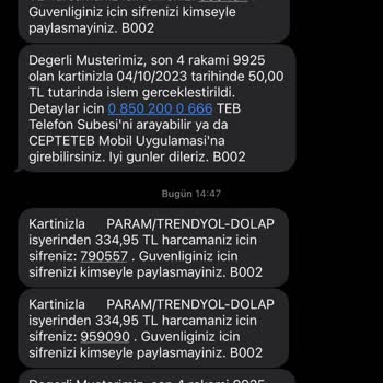 Dolap Kartımdan Para Çekildi Sipariş Yok