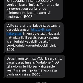 Vodafone 4G Şebekesi Baz İstasyonu Problemi