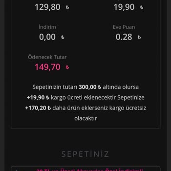 Eve Stok Açıp Sipariş İptali Yapıyor