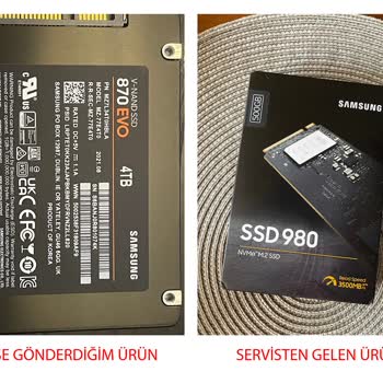 Samsung SSD Garanti Ürün Değişimi Saçmalığı
