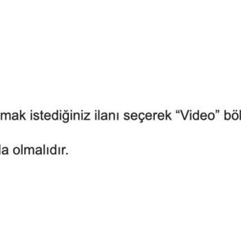 Sahibinden Destek Yazılan Mesajları Okumuyor