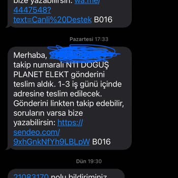Sendeo Siparişimin Kargo Firması Yüzünden Gecikmesi