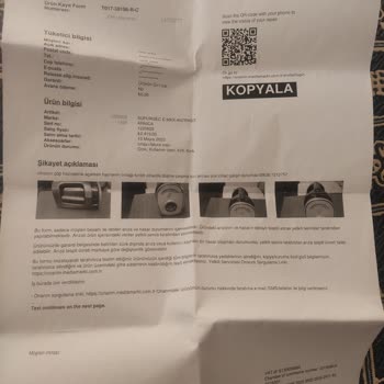 Media Markt'tan Aldığım Arnica E Max Süpürgeyle İlgili Sorun