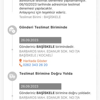 MNG Kargoda Kaybolan Saat Ve İlgisizlik Enteknoloji Firması Tarafından