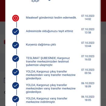 Aras Kargo Kargo Teslim Edilmiyor