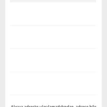 Yurtiçi Kargo Teslim Edilmeyen Kargo