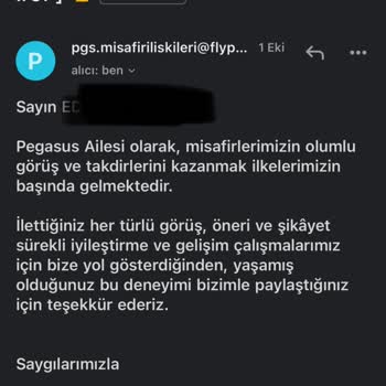 Pegasus Havayollarının Engellilere Asla Uygun Olmaması