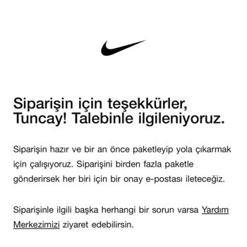 Nike Ücretini Ödediğim Ürünü İptal Etti