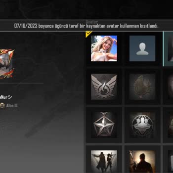 PUBG Hesabım Profil Fotoğrafı Koyamıyorum 51396113725