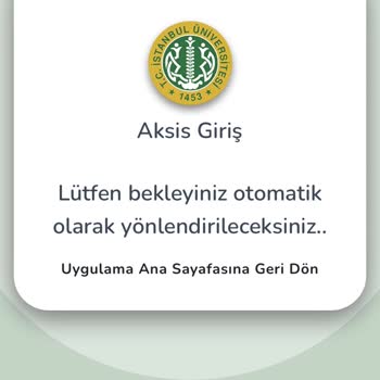 İstanbul Üniversitesi AUZEF Sistem Giriş Hatası