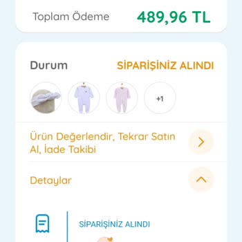 ebebek Sipariş Hakkında Sorun