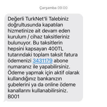 TurkNet Yeni Aboneliklerinde 1 Ay Koşulsuz Ücretsiz İptal Fiyaskosu