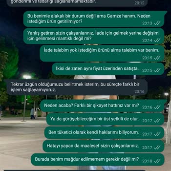 A101 Market Online Siparişte Yanlış Ürün Gönderimi