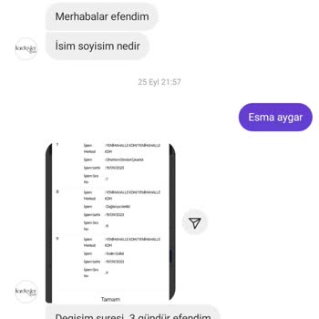Kardeşler Butik Ürün Değişim Süreci Hakkında.