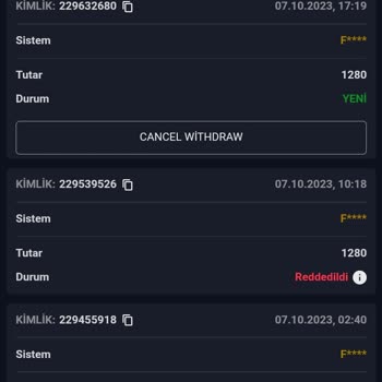 M.yodabet307.com Adlı Bahis Sitesi Kazancımı Ödemiyor