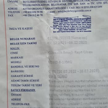 Beylerbeyi Güvenlik Kamera Ve İcu Cihaz Sorunu