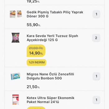 Migros Sepetteki Ve Faturadaki Fiyat Farklı
