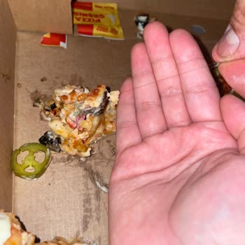 Terra Pizza Yemekte Kıl Çıktı