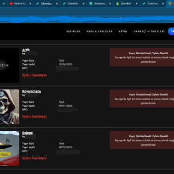 Tunecore Müziğimi Yayınlamıyor, Önereceğiniz Güvenilir Distribütör?