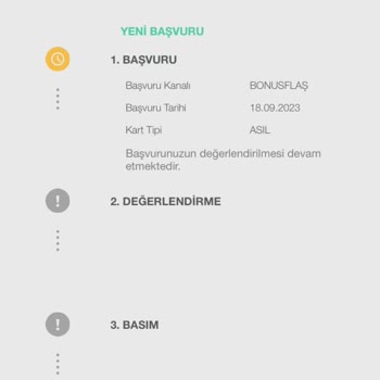 Garanti BBVA Bonus Genç Kart Başvurusundan Cevap Alamıyorum