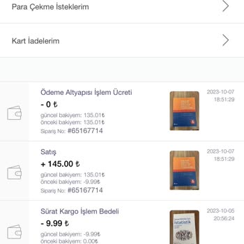 Sürat Kargo İşlem Bedeli Kesintisi