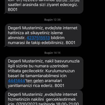 Türk Telekom Nakil İşlemimi Yapmıyor