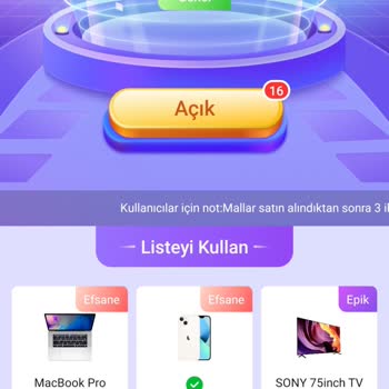 Step Master Gizemli Çekiliş Hediyeleri