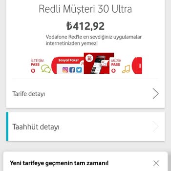 Vodafone Taahhüt Süresi İçerisinde Fatura Ücretini 3 Katına Çıkardı.