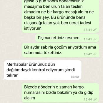 Armes Silver Para Alıp Ürün Göndermiyor