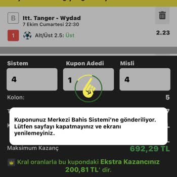 İddaa Benim Tahminlerim Yerine Kafasına Göre Oynuyor