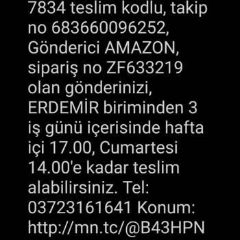 MNG Kargoda Siparişim Adresime Getirilmiyor.