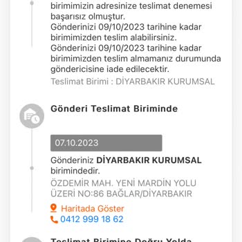 MNG Kargo Teslimat Denemesi Başarısız