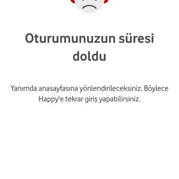 "Oturumunuzun Suresi Dolmuştur" Hatasını Çözemeyen Vodafone