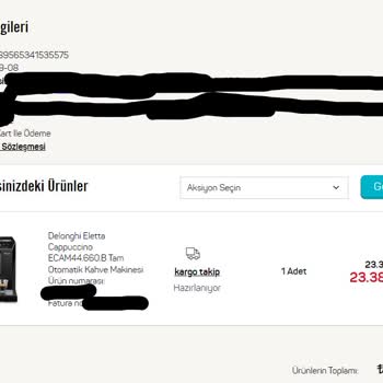A101 Siparişim 30 Gün Geçmesine Rağmen Gönderilmiyor