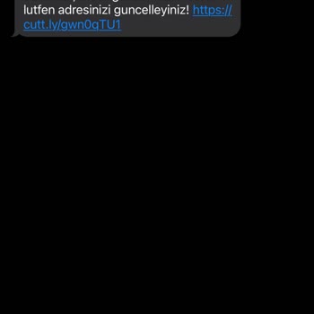 Kargo +220 Den Gelen Mesaj