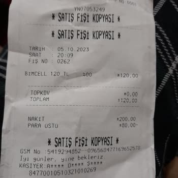 Bimcell Telefon Hattı Yükleme Başarısızlığı