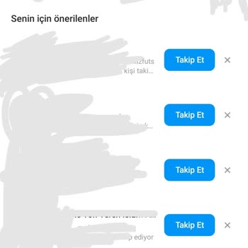 Instagram Uygulamanın İçindeki Bildirimler Gözükmüyor