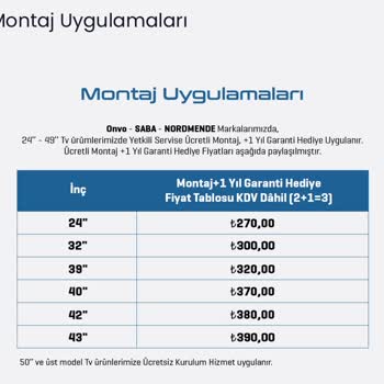 Onvo Kurulum Ücreti Web Sayfasında 390 TL Yazıyor Benden 500 İstiyorlar!